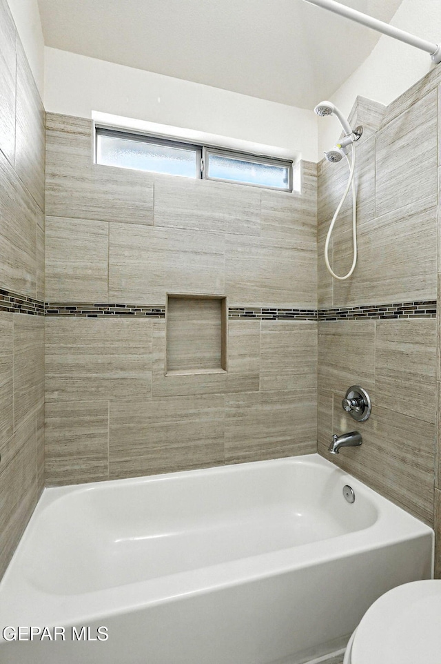 11353 W Ranch Ct, El Paso, TX 79934 - full bath featuring toilet and shower / tub combination