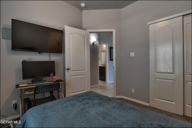 5949 Hidden Palms Dr, El Paso, TX 79924 - bedroom with baseboards and carpet floors