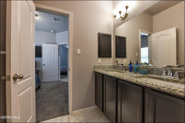 5949 Hidden Palms Dr, El Paso, TX 79924 - bathroom with double vanity