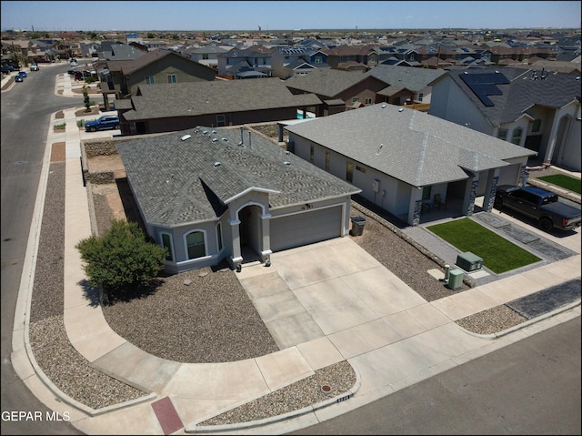 5949 Hidden Palms Dr, El Paso, TX 79924 - aerial perspective of suburban area