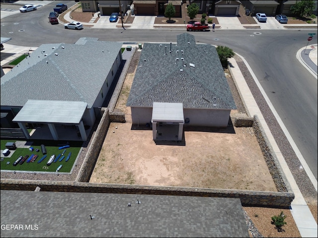 5949 Hidden Palms Dr, El Paso, TX 79924 - aerial view of property and surrounding area