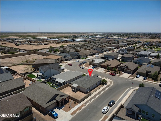 5949 Hidden Palms Dr, El Paso, TX 79924 - aerial perspective of suburban area