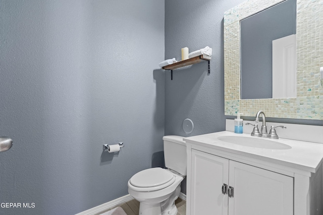 2228 Thawline Pl, El Paso, TX 79911 - bathroom featuring vanity and a textured wall