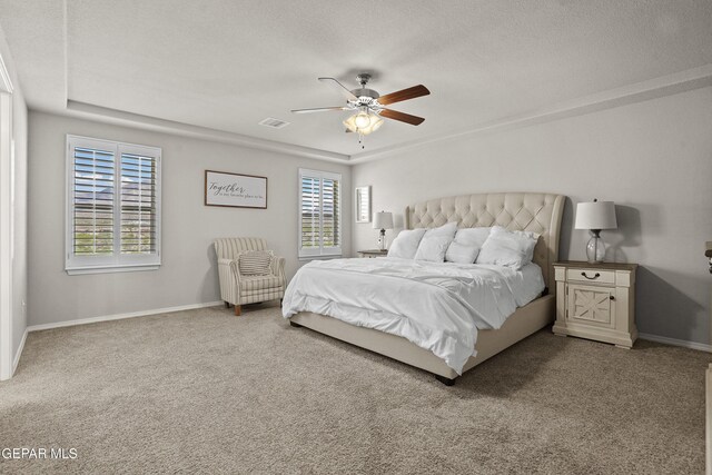 2228 Thawline Pl, El Paso, TX 79911 - carpeted bedroom with baseboards and a ceiling fan