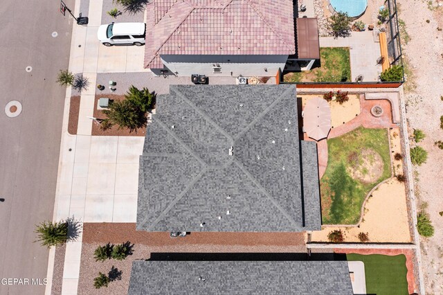 2228 Thawline Pl, El Paso, TX 79911 - aerial view of property and surrounding area