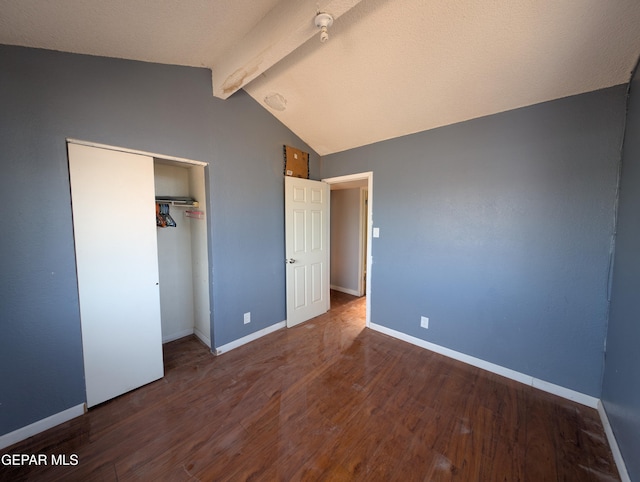 11828 Tracy Austin Ln, El Paso, TX 79936 - unfurnished bedroom featuring wood finished floors and a closet
