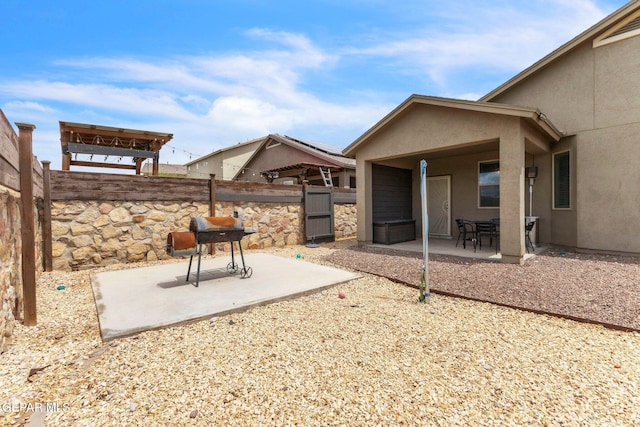 237 Gonzalo Cir, El Paso, TX 79932 - view of yard with a patio
