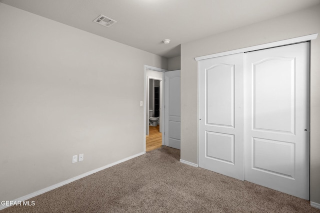14207 Desierto Bonito St, Horizon City, TX 79928 - unfurnished bedroom with carpet and a closet