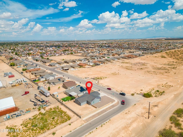 14207 Desierto Bonito St, Horizon City, TX 79928 - aerial perspective of suburban area