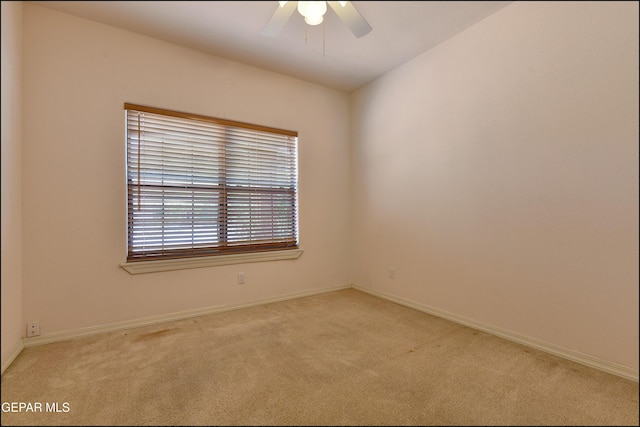 712 Rena Mae Ct, Las Cruces, NM 88005 - spare room with light carpet and ceiling fan