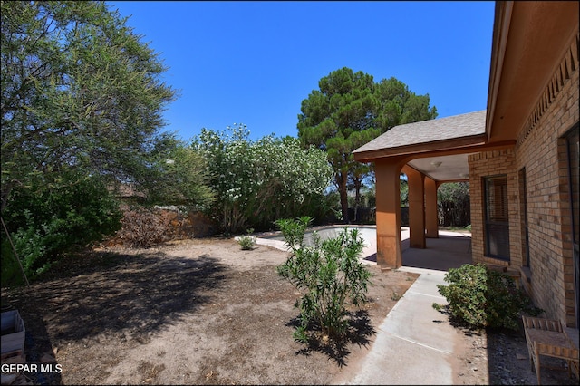 712 Rena Mae Ct, Las Cruces, NM 88005 - view of yard featuring a patio area
