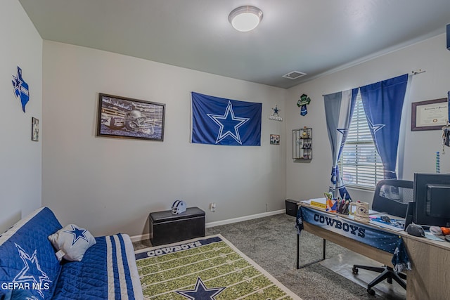 13010 Aberdare Dr, El Paso, TX 79928 - carpeted office space featuring baseboards