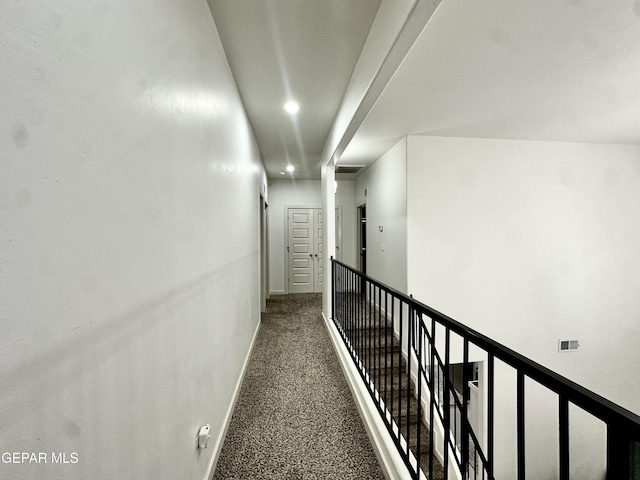 7780 Enchanted Park Dr, El Paso, TX 79911 - hallway with baseboards and recessed lighting