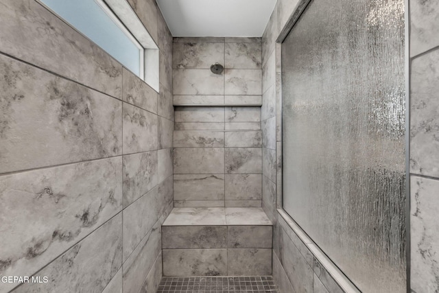 541 Sunset Valley Ave, Socorro, TX 79927 - bathroom with tiled shower