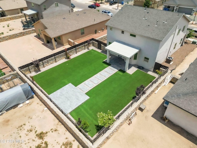 541 Sunset Valley Ave, Socorro, TX 79927 - view from above of property