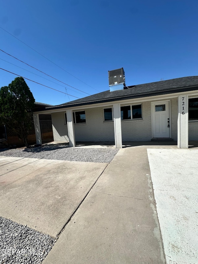 7216 Amethyst Rd, El Paso, TX 79915 - view of ranch-style house