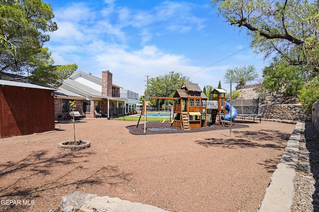 608 Paseo De Luna Ln, El Paso, TX 79912 - view of playground