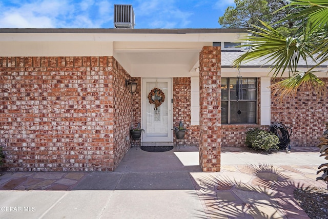 608 Paseo De Luna Ln, El Paso, TX 79912 - doorway to property with brick siding