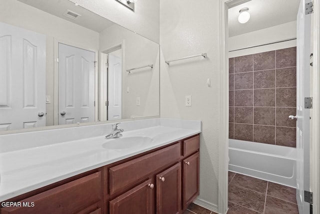 5020 Copper Ranch Ave, El Paso, TX 79934 - full bathroom featuring vanity and bathtub / shower combination