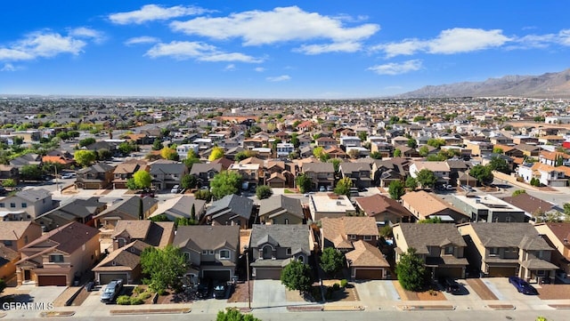 5020 Copper Ranch Ave, El Paso, TX 79934 - aerial view of residential area with a mountain backdrop