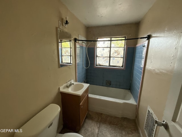 320 Edith Dr, El Paso, TX 79915 - bathroom with tub / shower combination and vanity