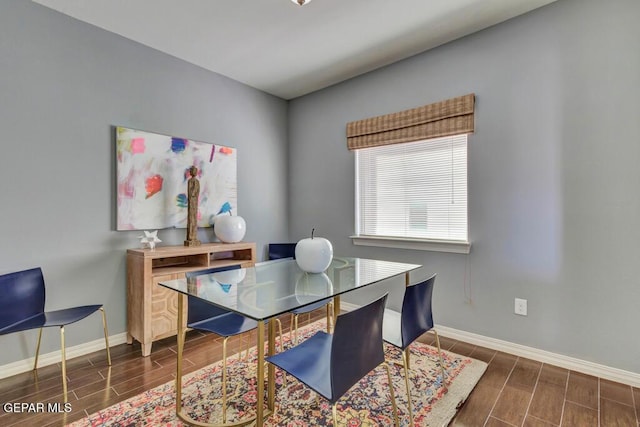 545 Lanner Dr, El Paso, TX 79928 - office with wood tiled floors and baseboards