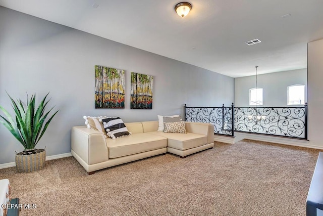 545 Lanner Dr, El Paso, TX 79928 - living area featuring carpet flooring and baseboards
