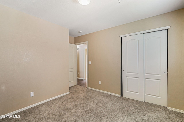 5024 Gold Ranch Ave, El Paso, TX 79934 - unfurnished bedroom with carpet flooring and a closet