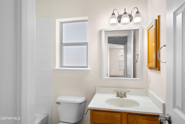 10980 Northampton St, El Paso, TX 79934 - bathroom featuring vanity and washtub / shower combination