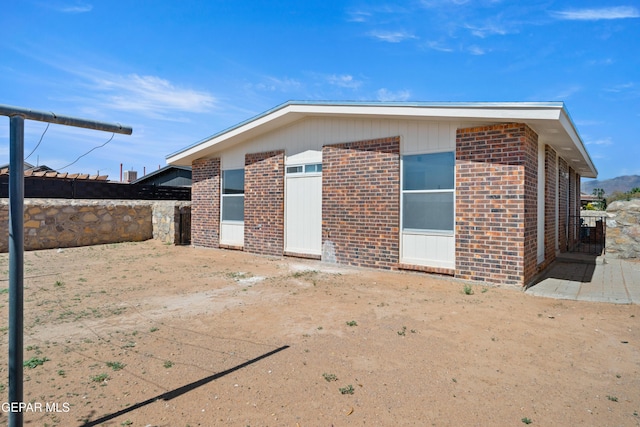 10980 Northampton St, El Paso, TX 79934 - view of property exterior featuring brick siding