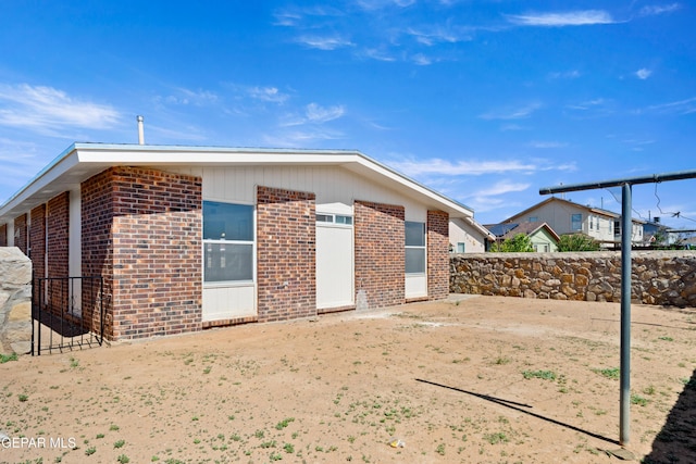 10980 Northampton St, El Paso, TX 79934 - view of property exterior featuring brick siding