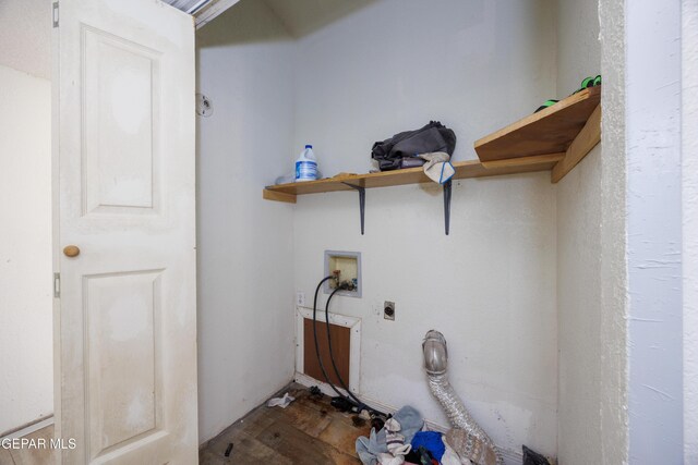123 Marquita Ln, El Paso, TX 79915 - laundry room with hookup for an electric dryer and hookup for a washing machine