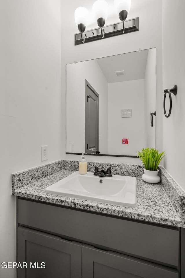 13699 Kathys Ct, El Paso, TX 79928 - bathroom featuring vanity