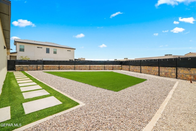 13699 Kathys Ct, El Paso, TX 79928 - view of fenced backyard