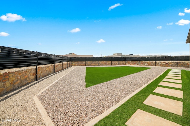 13699 Kathys Ct, El Paso, TX 79928 - view of fenced backyard