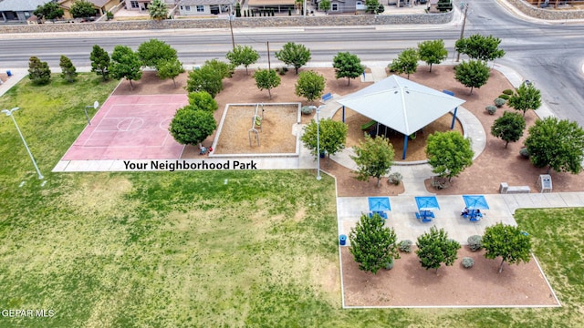 5465 Limestone Dr, El Paso, TX 79934 - aerial view