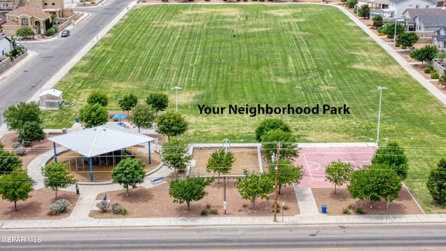 5465 Limestone Dr, El Paso, TX 79934 - aerial view