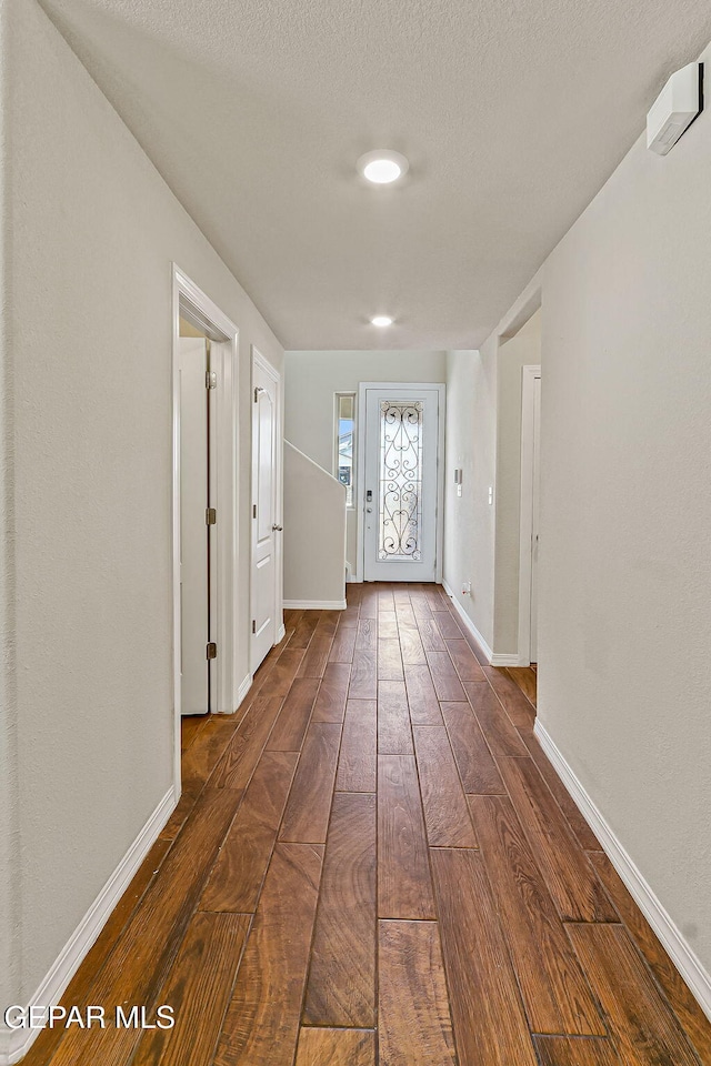 5465 Limestone Dr, El Paso, TX 79934 - entryway featuring dark wood-style flooring