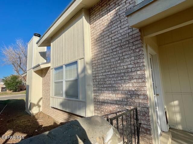 10940 Golden Pond Dr, El Paso, TX 79934 - view of property exterior with brick siding