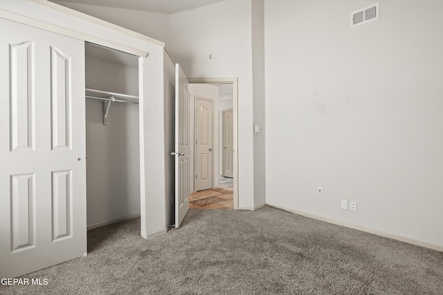 4609 Al Hernandez St, El Paso, TX 79938 - unfurnished bedroom featuring carpet flooring and a closet