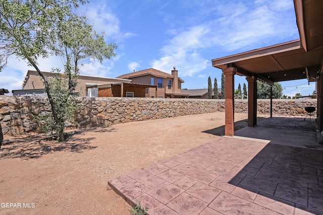 4609 Al Hernandez St, El Paso, TX 79938 - view of patio