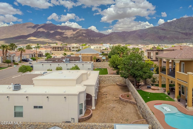 6316 Franklin Red Dr, El Paso, TX 79912 - view of mountain backdrop featuring nearby suburban area