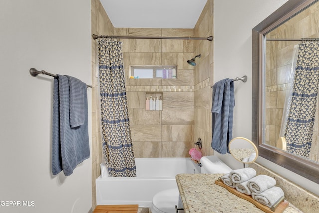 7817 Enchanted Trail Dr, El Paso, TX 79911 - full bathroom with vanity and shower / tub combo