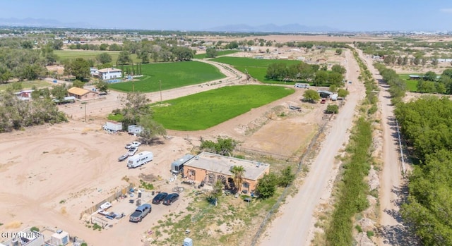 11850 Coker Rd, Socorro, TX 79927 - aerial view of sparsely populated area featuring mountains
