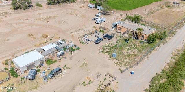 11850 Coker Rd, Socorro, TX 79927 - aerial view of sparsely populated area with a desert landscape