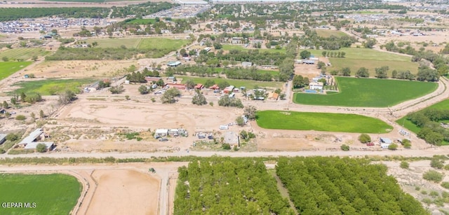 11850 Coker Rd, Socorro, TX 79927 - aerial view of property and surrounding area featuring rural landscape