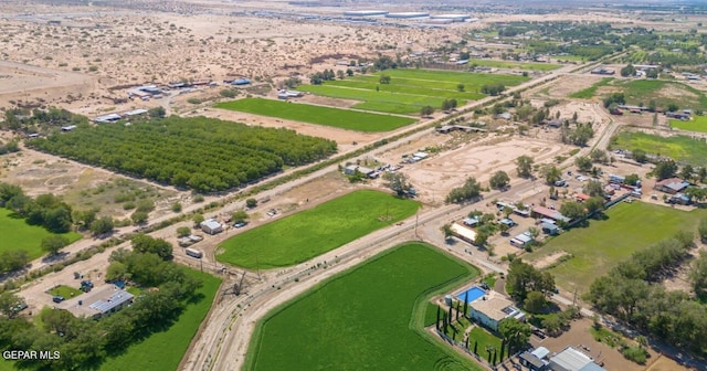 11850 Coker Rd, Socorro, TX 79927 - aerial view of property's location featuring rural landscape
