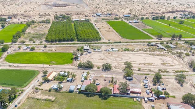 11850 Coker Rd, Socorro, TX 79927 - aerial view of sparsely populated area featuring a desert landscape