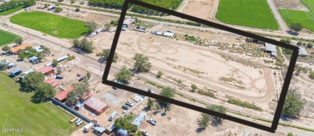 11850 Coker Rd, Socorro, TX 79927 - overview of rural landscape