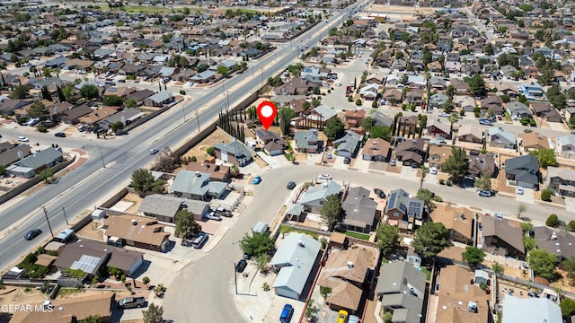 11713 Queens Garden Cir, El Paso, TX 79936 - aerial view of property's location featuring nearby suburban area